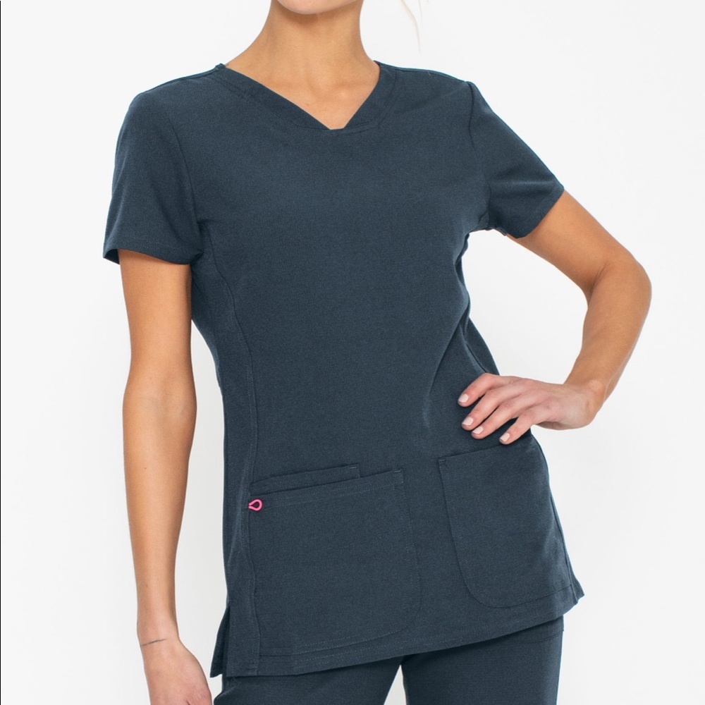 Heart soul Scrubs in Pewter